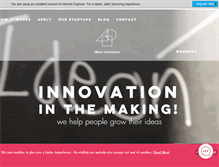 Tablet Screenshot of ideoninnovation.se